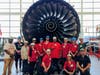 Mentoring Mission's Project AMPLiFI students visited Delta TechOPS in Atlanta in March.