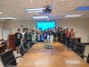 United's Sr. Mgr. Talent Acquisition Karen Aquino‑Chang and Maintenance Training Instructor Jerry Tsujimoto and newly hired AMTs as chaperones gave students an authentic look at the transition from training programs to full-time jobs in maintenance.
