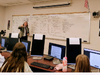 HBS alumni Jim Turnipseed and Andrew O’Connor (shown with the class) facilitated the Netflix Case study at Spain Park High School in Birmingham.