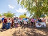 AutoNation Subaru Scottsdale, Subaru, AZAFAP leaders and families with donation check and community park rendering