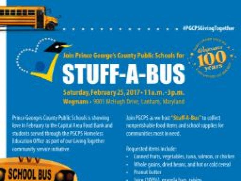 Join PGCPS For Stuff A Bus Event Bowie MD Patch