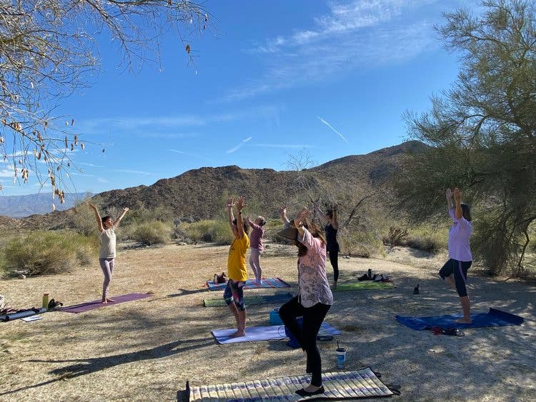 Sunset Yoga with a Ranger