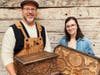 Connecticut woodworkers Rick Liegl and Lara Miller will demonstrate their trade