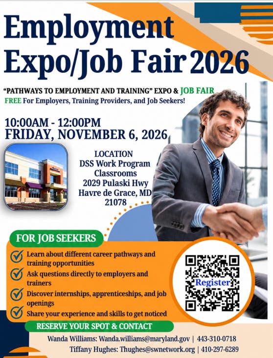 Employer & Trainer Employment Expo (Job Fair)