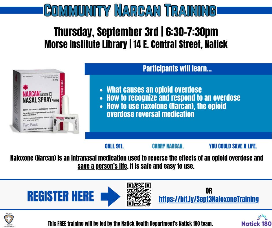 Community Narcan Training