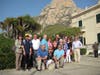 A photo of the folks that John's family  hosted in Sicily.They took us into their arms with deep affection for John's friends.We learned how warmly welcoming all the Carollo's were.