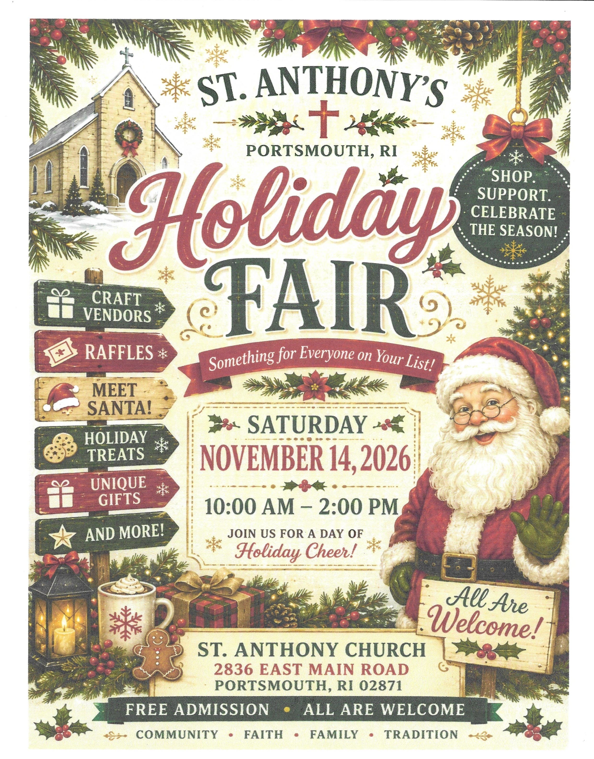St. Anthony's Holiday Fair