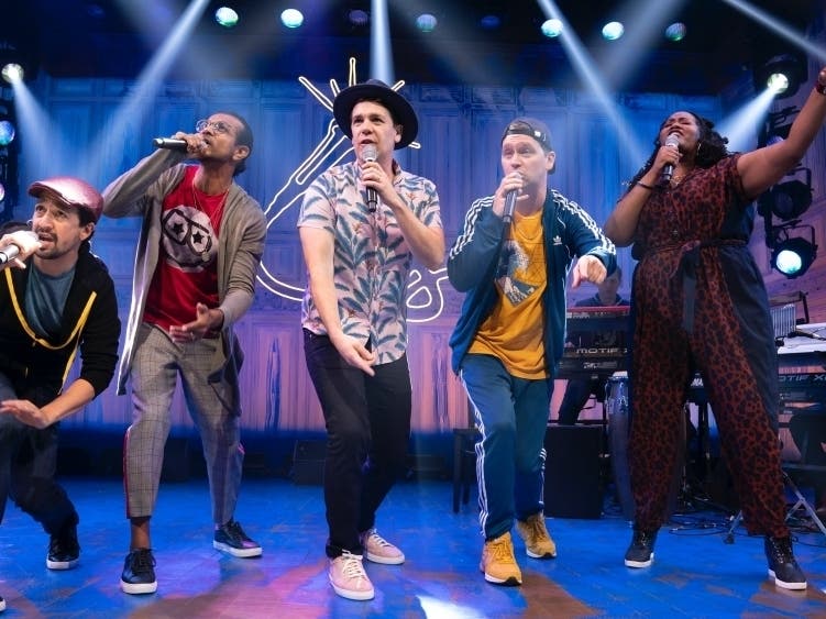 The Cast of Freestyle Love Supreme 