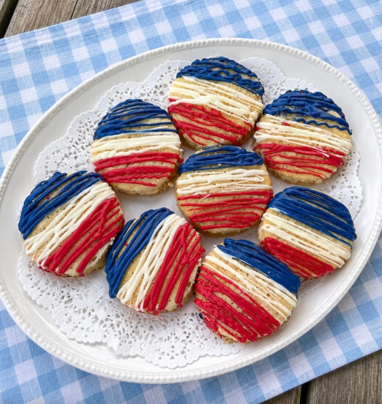 Flag Day Cookies & More @ Celtic Cottage Bake Stand Today!