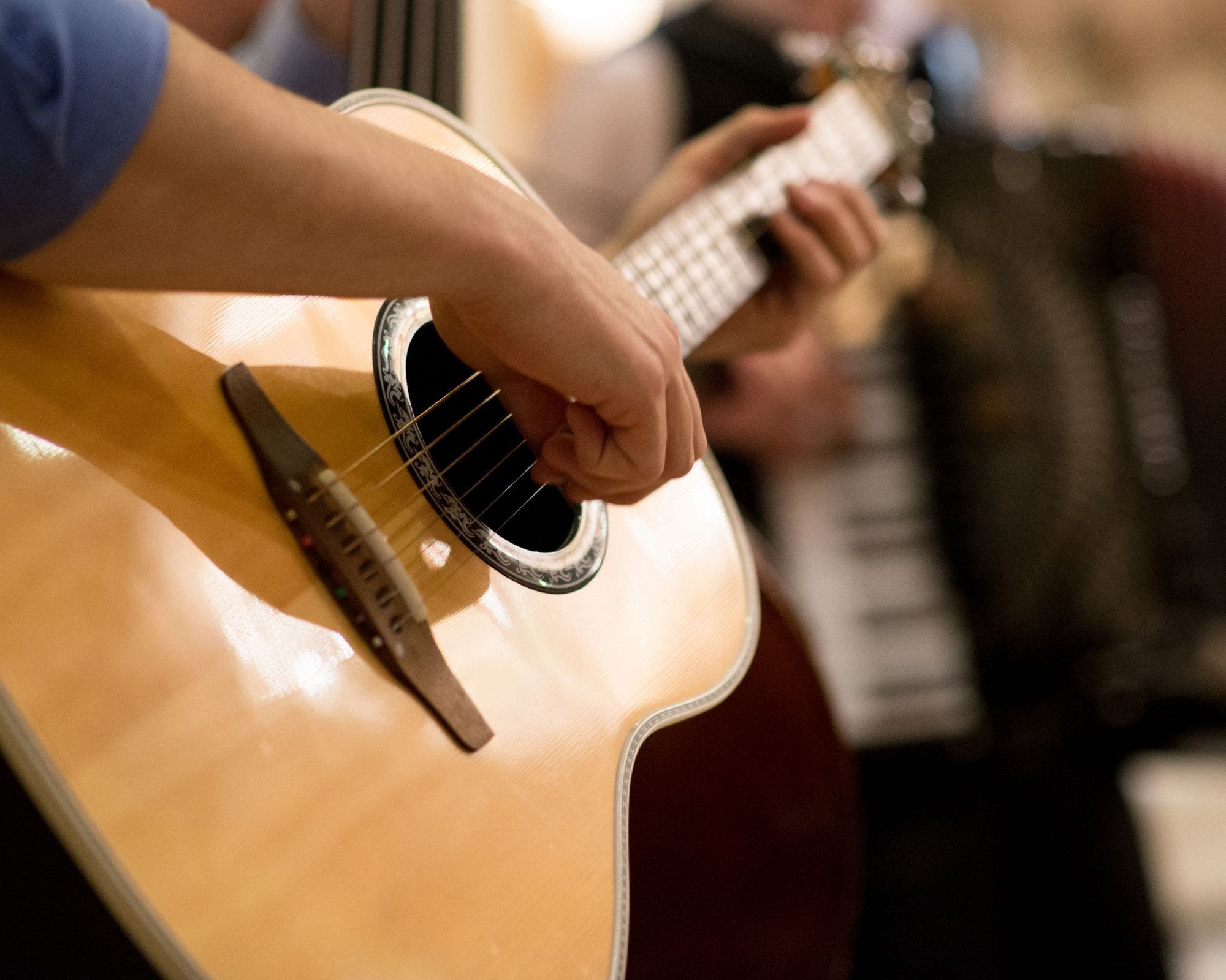 What are the Benefits of playing the guitar? Winchester, MA Patch