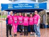 Ritzer family with MAGIC 106.7 radio personalities David O'Leary, Kendra Petrone & Sue Tabb, who will emcee the 2022 Step Up for Colleen