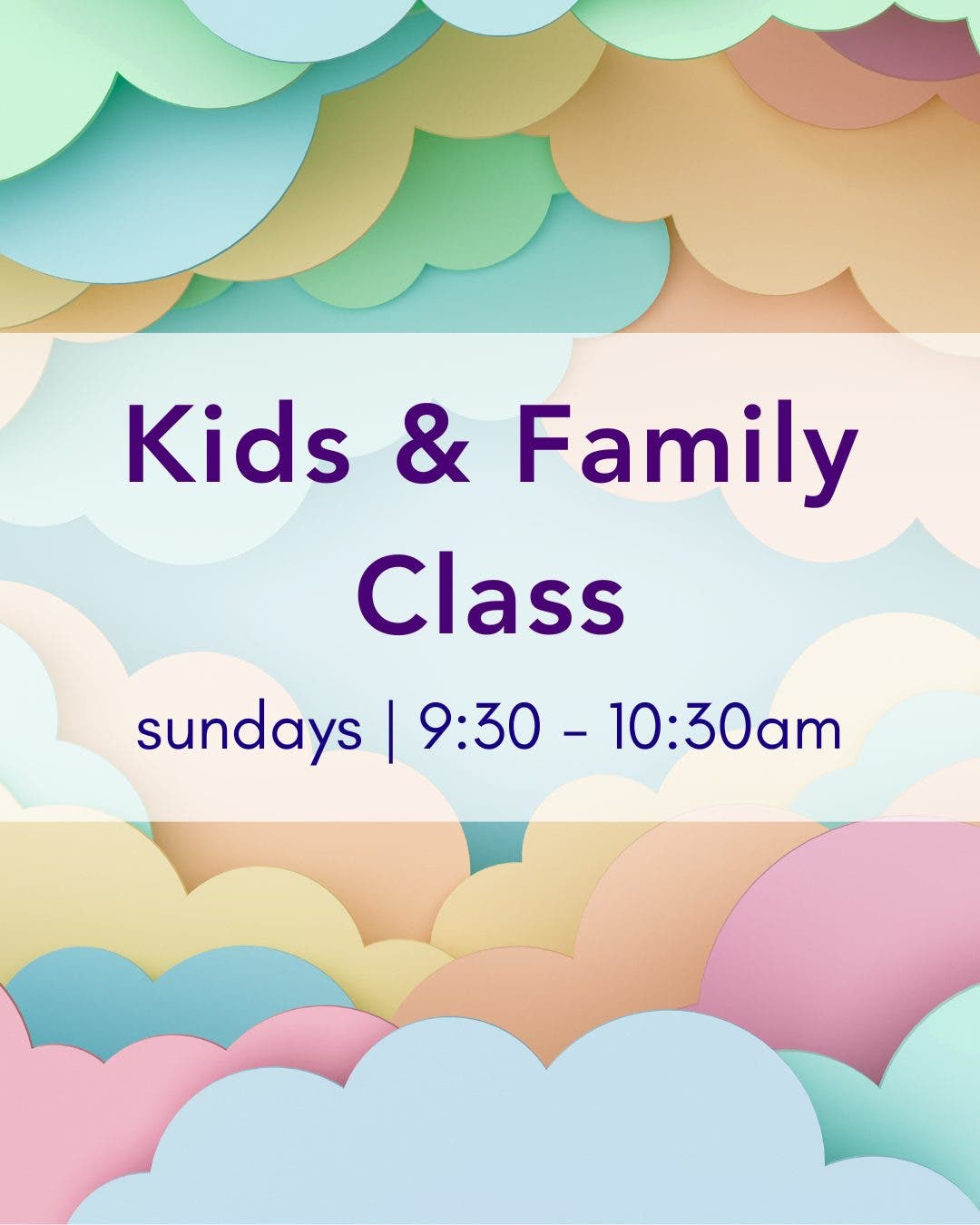 Kids & Family Meditation Classes