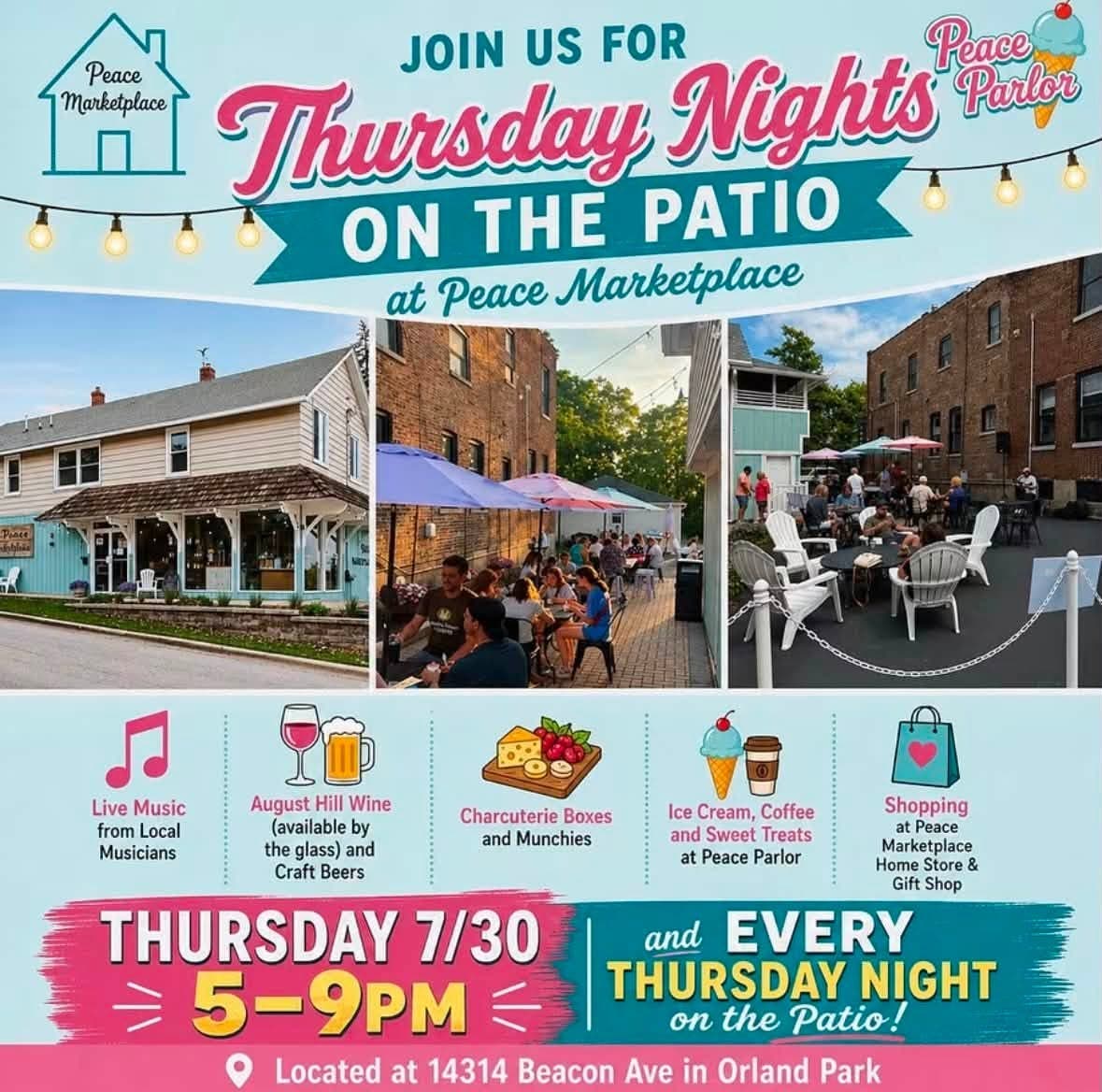 Peace Parlor @ Peace Marketplace is the Coolest Place to Be On Thursday Nights!!!