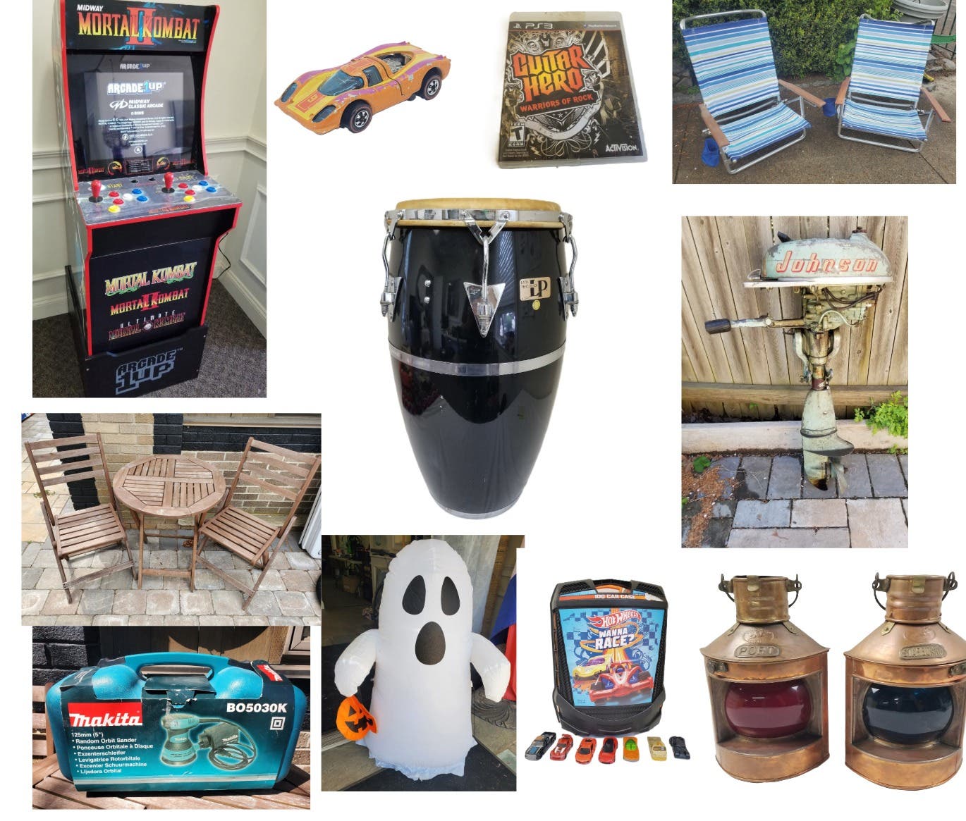 Online Auction Live Now! Arcade Video Game, Tools, Car Parts, Vtg Johnson Boat Motors & More