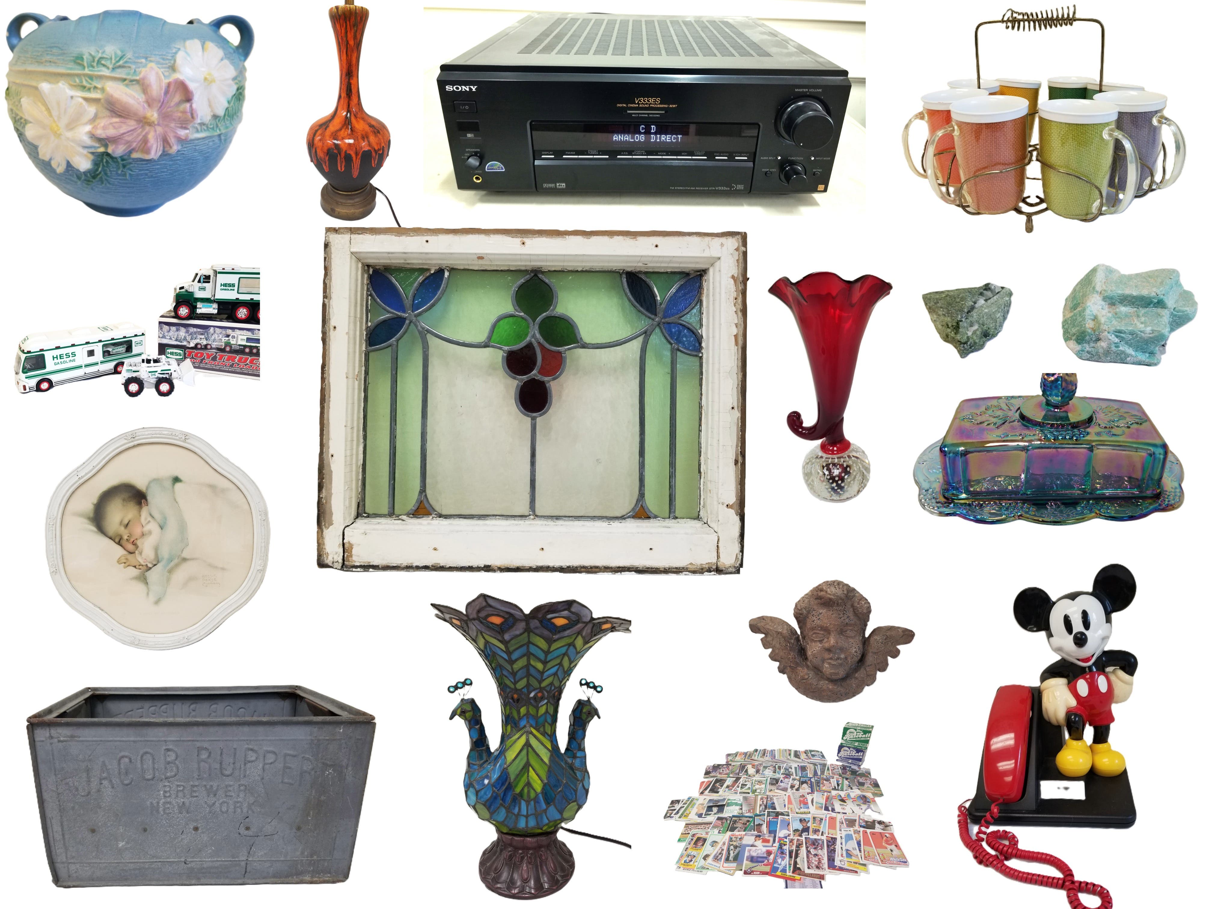 Online Auction Live! Collectibles, Sculptures, Rock & Minerals, Toys, Stained Glass & More