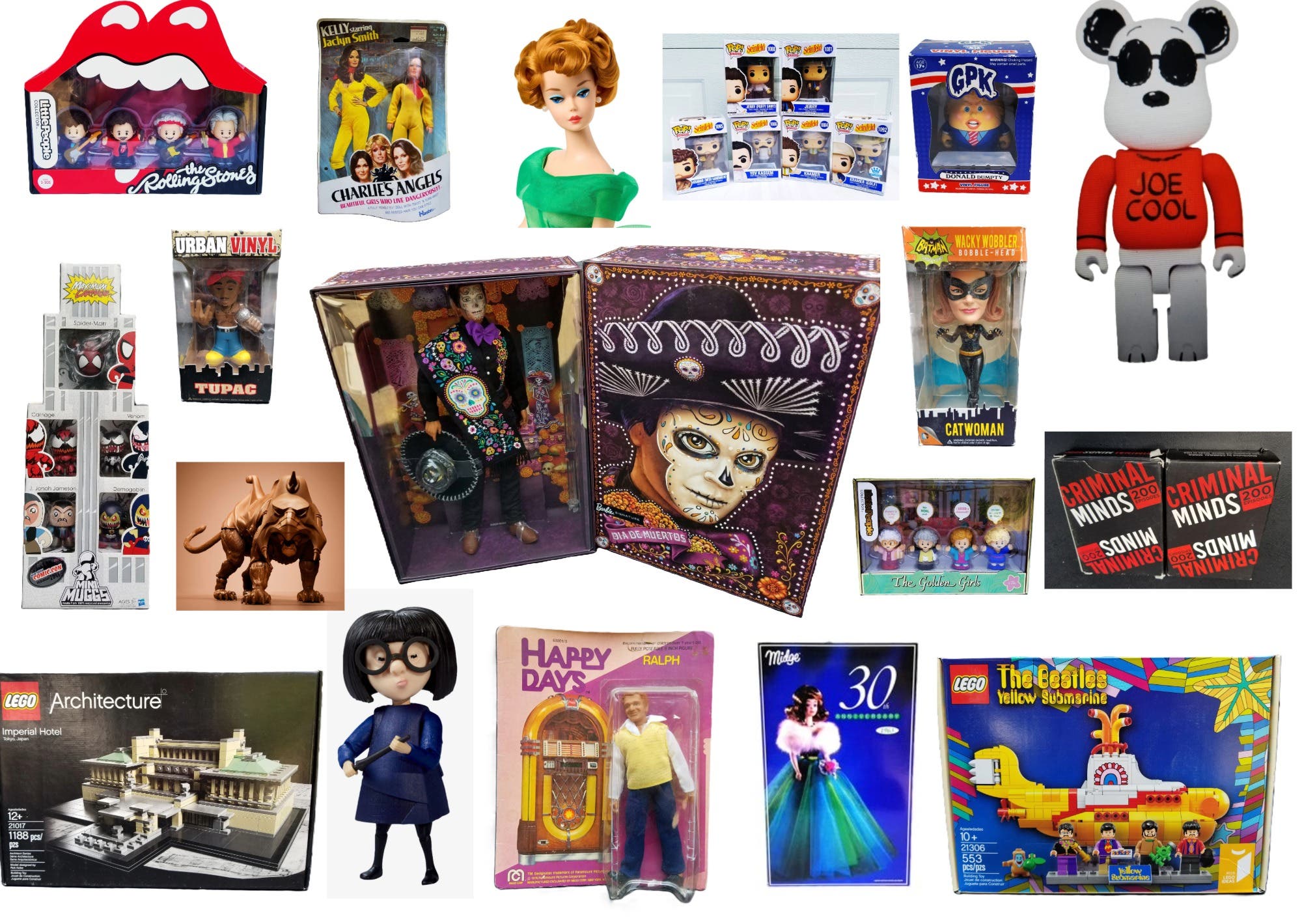 Online Auction Live-New Sports, TV, Movies Collectible Figurines, Barbie, Funko Pop & More
