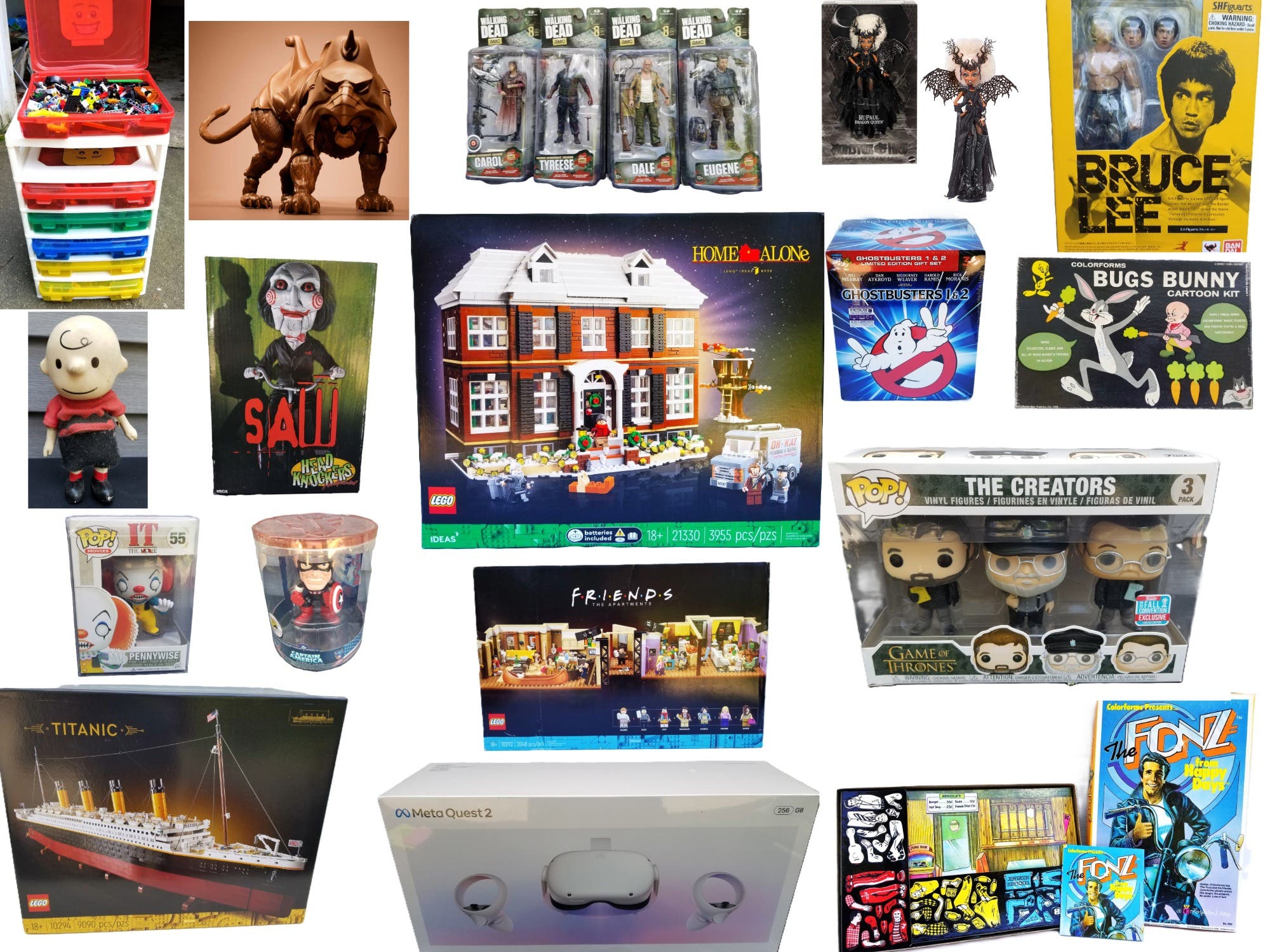 Online Auction Live-Part Two Collectible Toys, Games, Figurines, Dolls, LEGO Sets & More