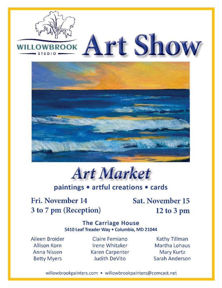 Art Show and holiday sale