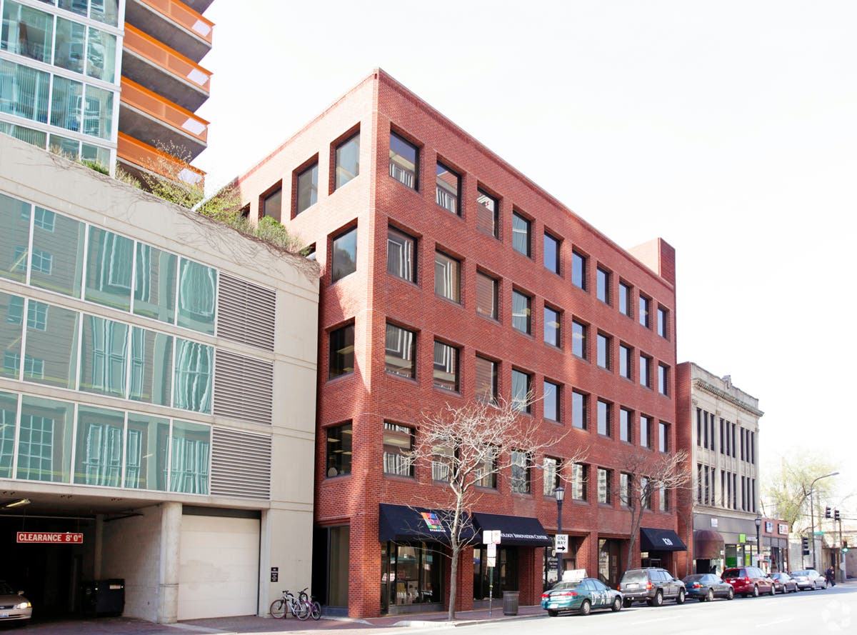 The five-story office building at 820 Davis St. in downtown Evanston was sold this month for $10.6 million.