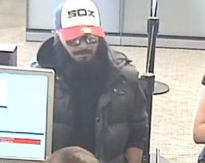 A small Hispanic man in his 30s robbed a bank branch on April 6, 2019, in Niles, according to police and the FBI.