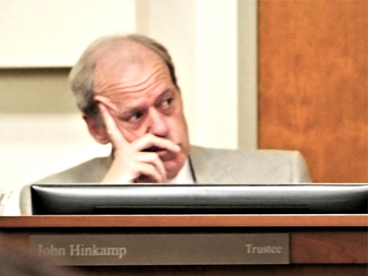 Trustee John Hinkamp signed a letter urging Gov. JB Pritzker to block a plan for higher income taxes on higher earners.
