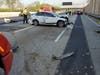 One of the five women injured in the crash was found unconscious on the eastbound lanes of Interstate 94.