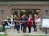 Juliet Abielle was joined by Gurnee Mayor Krstina Kovarik at an April 27, 2019, grand opening event at Loverly Cottage.