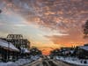 A wintertime sunset took top prize in the architectural category in the 2018 Capture the Heart of Highland Park contest.