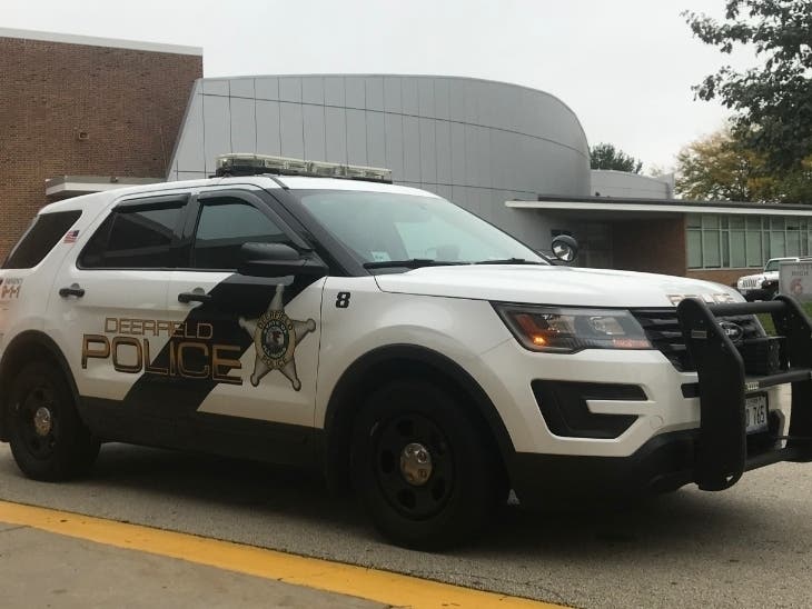 Police and school officials said a student was taken into custody Sept. 12, 2019, at Deerfield High School.