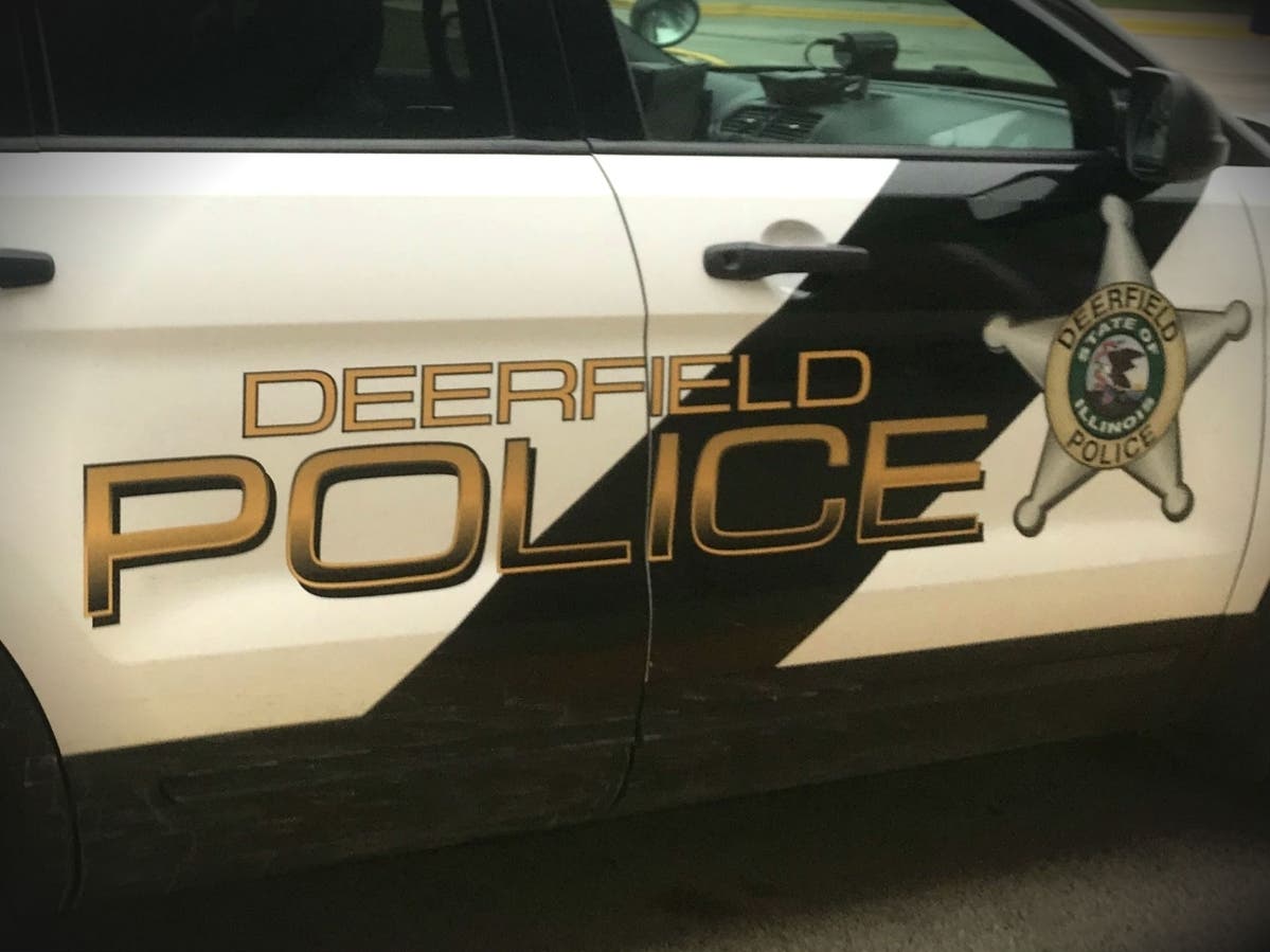 Police said a woman was taken to Highland Park Hospital after being struck by a car in Deerfield on the morning of Sept. 13, 2019.