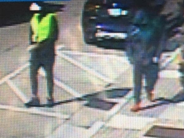 An image from security footage shows a pair of suspects in a Sept. 23, 2019, armed robbery reported in central Northbrook.