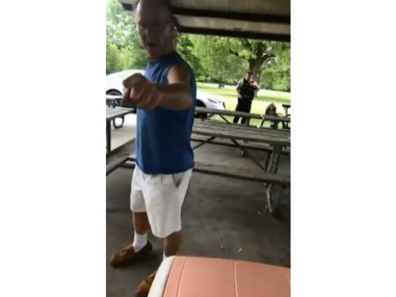 The trial of Timothy G. Trybus, charged with two counts of felony hate crime in connection with a June 14, 2018, incident in the Caldwell Woods Forest Preserve on Chicago's Northwest Side, began Tuesday in at the Skokie courthouse.