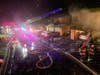 Fire crews battled a garage fire in Glenview on Oct. 31, 2019.