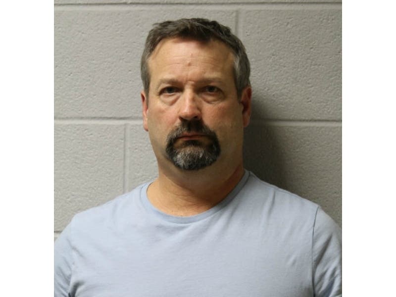 George G. Harrison, 53, of Evanston, turned himself in to Glenview police on Nov. 25 to face charges of possession, manufacture and dissemination of child pornography, according to police and prosecutors.