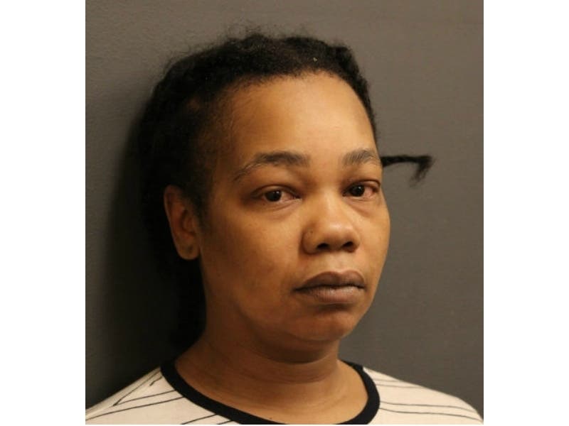 Aisha Perrin, 41, was charged with aggravated battery with a firearm in connection with a Jan. 1, 2020, shooting in her Evanston apartment, police said.