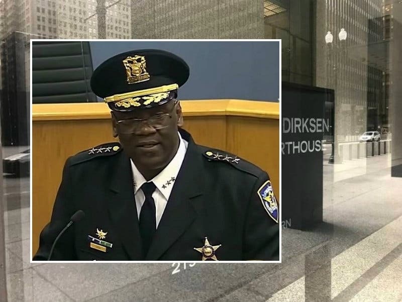 Evanston Police Chief Demitrous Cook faces a federal civil rights lawsuit over Feb. 17 posts on the Snapchat app.