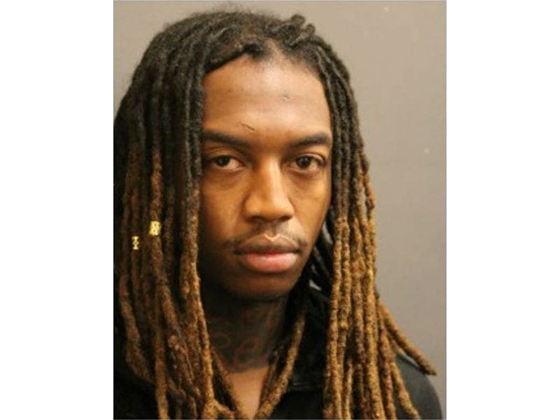 Demetrius R. Bogan, 24, of Evanston, was charged with aggravated unlawful use of a weapon, aggravated assault, and manufacture and delivery of cannabis, according to police.