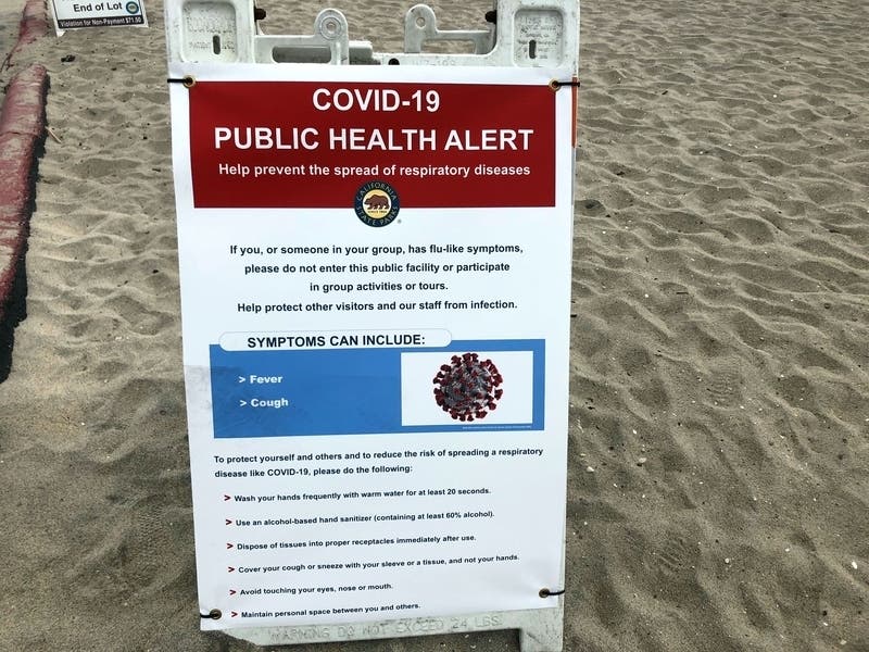 Some park districts beaches have put social distancing guidelines in place to reduce the risk of spreading the coronavirus.