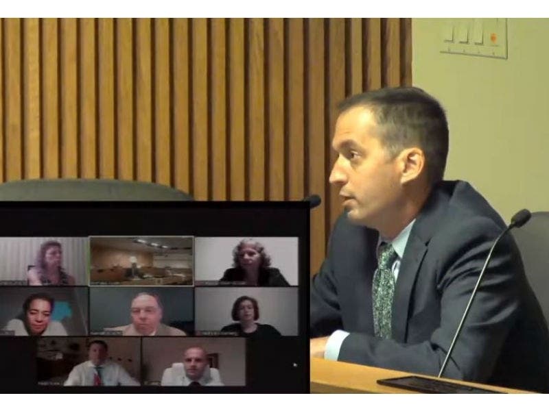 Village Manager John Lockerby delivered an update on the economic impact of the COVID-19 pandemic on Skokie's budget at the village board's July 6 meeting.