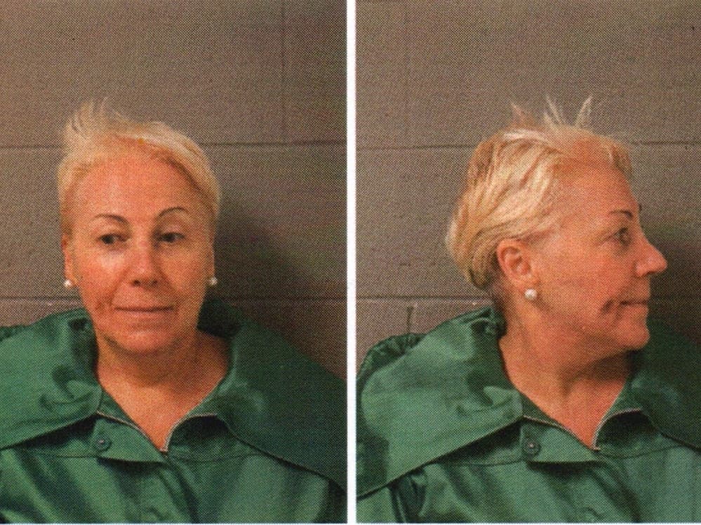 Irene Donoshaytis, 65, of Northfield, is accused of a hate crime after she was recorded striking a bicyclist, who is Black, near Winnetka's Tower Road Beach after telling him she was afraid because of his race.