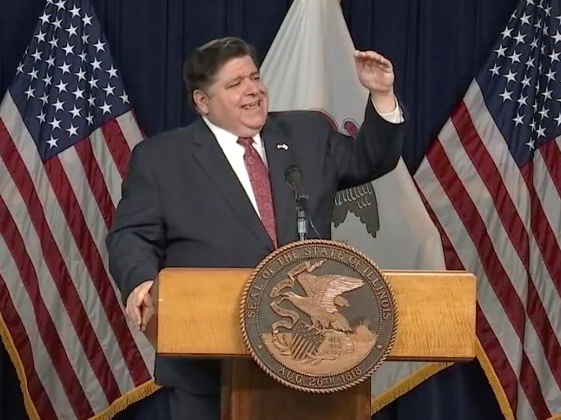 Illinois Gov. J.B. Pritzker defended his administration's use of specimen positivity metrics to set public policy amid the COVID-19 pandemic.