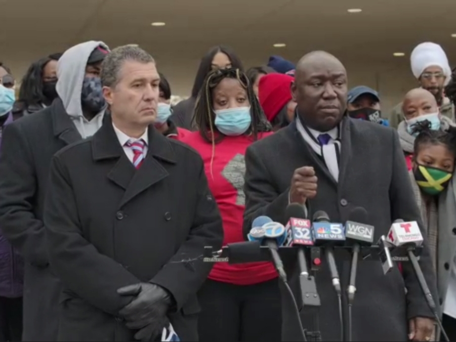 Attorneys Antonio Romanucci and Ben Crump filed a federal civil rights lawsuit against Waukegan and two of its police officers on behalf of Tafara Williams, who was shot by an officer on Oct. 20.