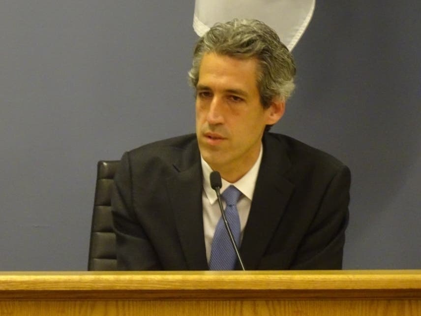 Daniel Biss issued a statement providing a timeline for when he first learned of allegations of pervasive sexual harassment against female employees of the Parks, Recreation and Community Services Department.