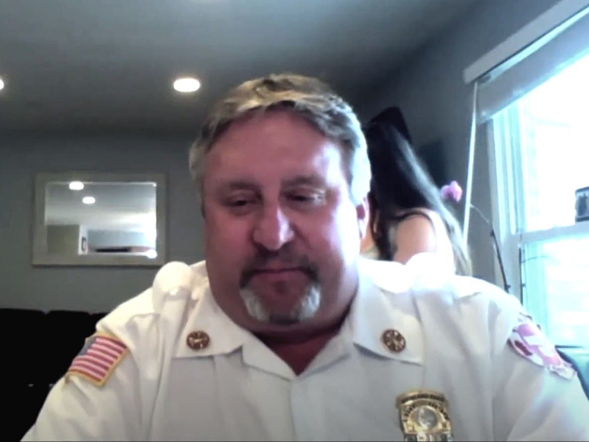 Highland Park Fire Department Chief Larry Amidei was recognized with a mayoral proclamation at Monday's remote City Council meeting ahead of his retirement Friday.