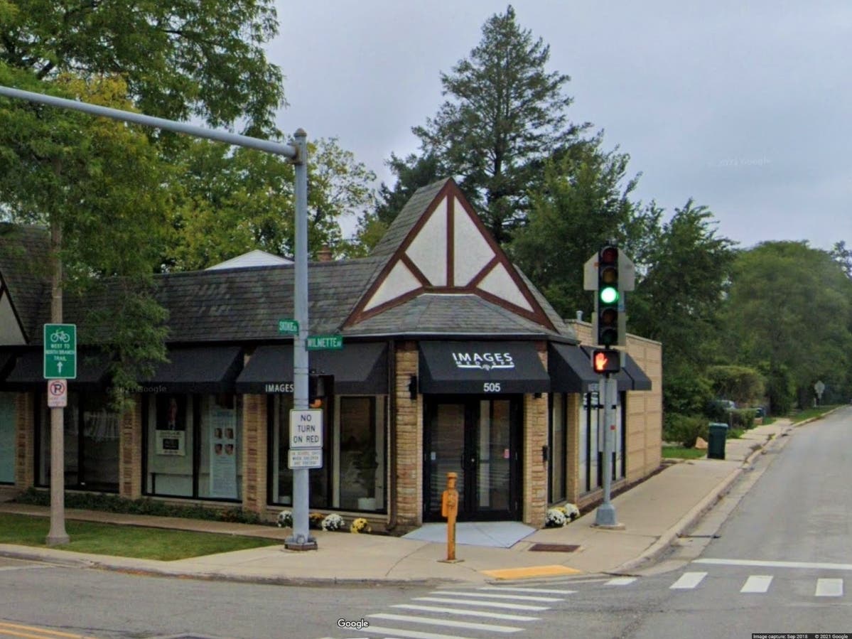 An SUV reportedly crashed into the a med spa at the corner of Skokie Boulevard and Wilmette Avenue late Sunday night.