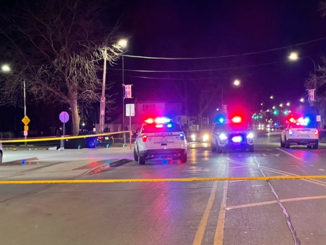 Five people ranging in age from 14 to 18 were shot Sunday in Evanston. A 17-year-old boy died at the scene, and a 14-year-old remained in critical condition the next day. The other three victims suffered non-life-threatening injuries, police said.