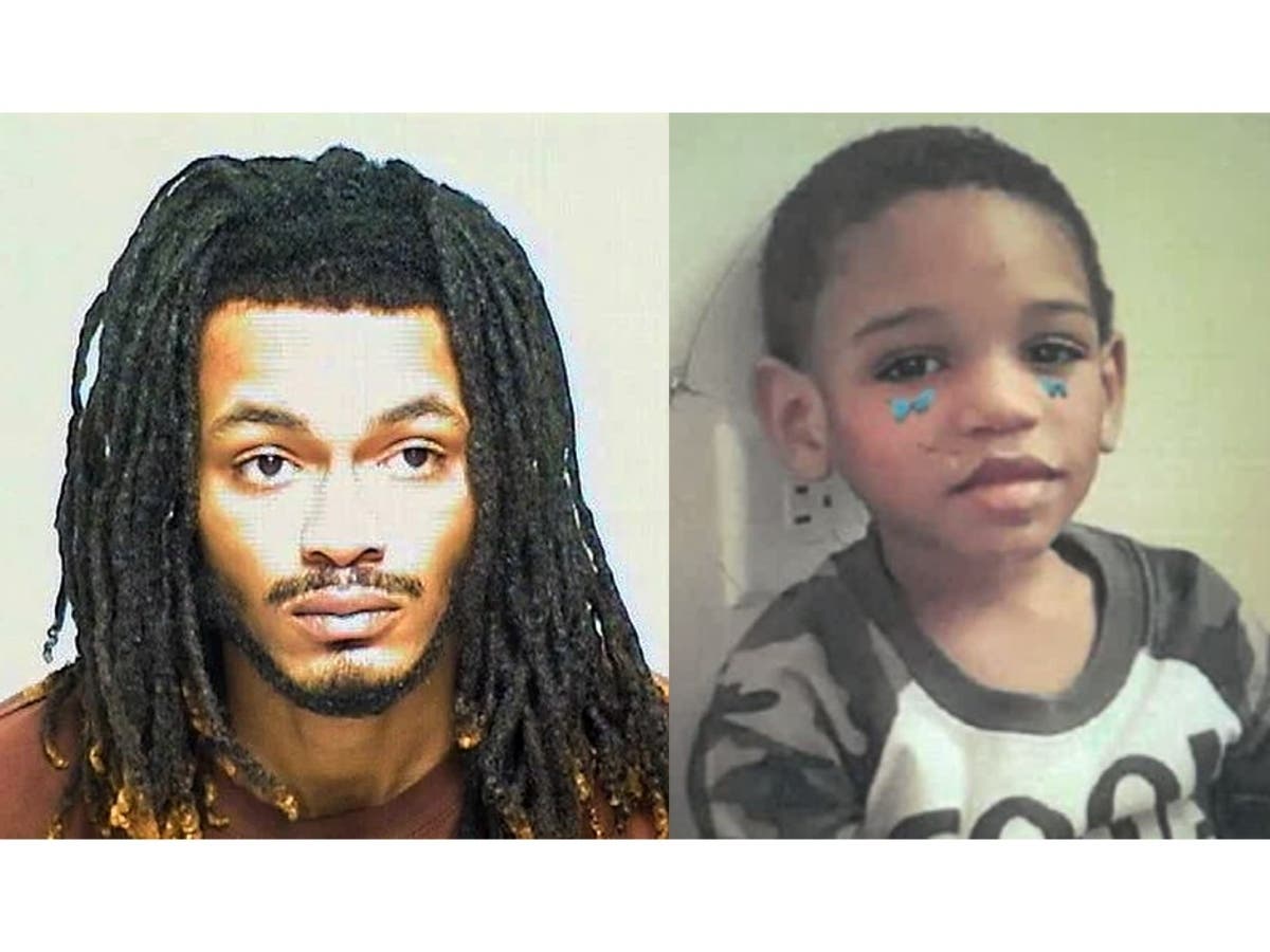 Jeremiah Perry (left) is charged with aggravated battery causing great bodily harm to a child under 12, concealing a homicidal death and obstructing justice in connection with the death of a younger brother, 6-year-old Damari Perry. 
