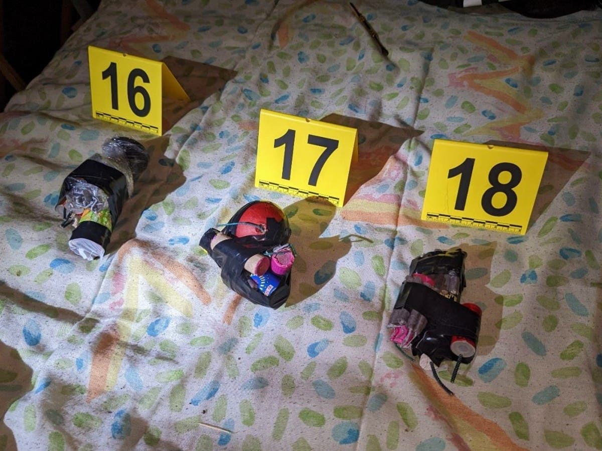 Three improvised explosive devices were found in the home of a teenager from Waterville, Maine, earlier this month, according to the FBI.