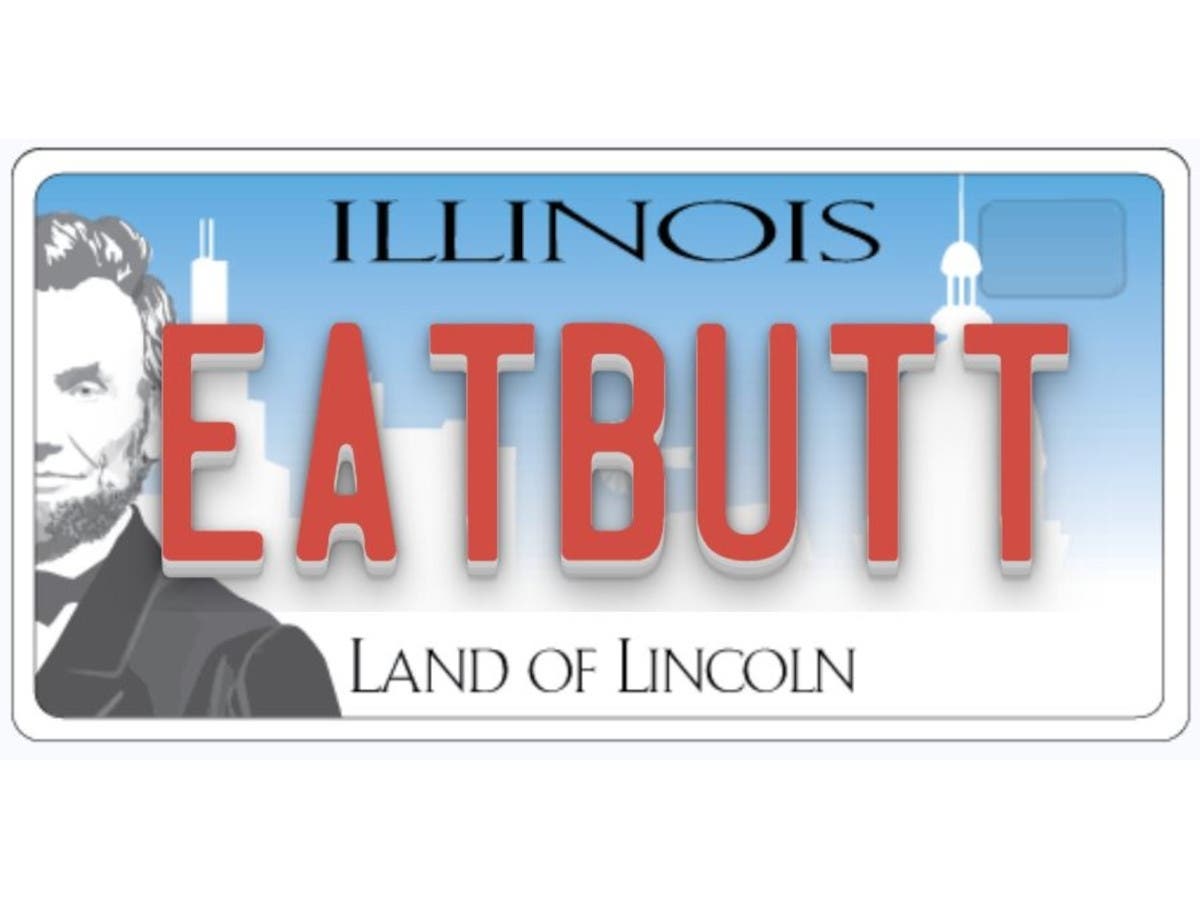 'REALAF,' 'IOWASUX' Banned 2023 Illinois License Plate List Released