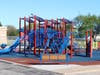 Troy Heritage Trail Elementary School's new playground. The school also received a new fenced-in preschool playground.